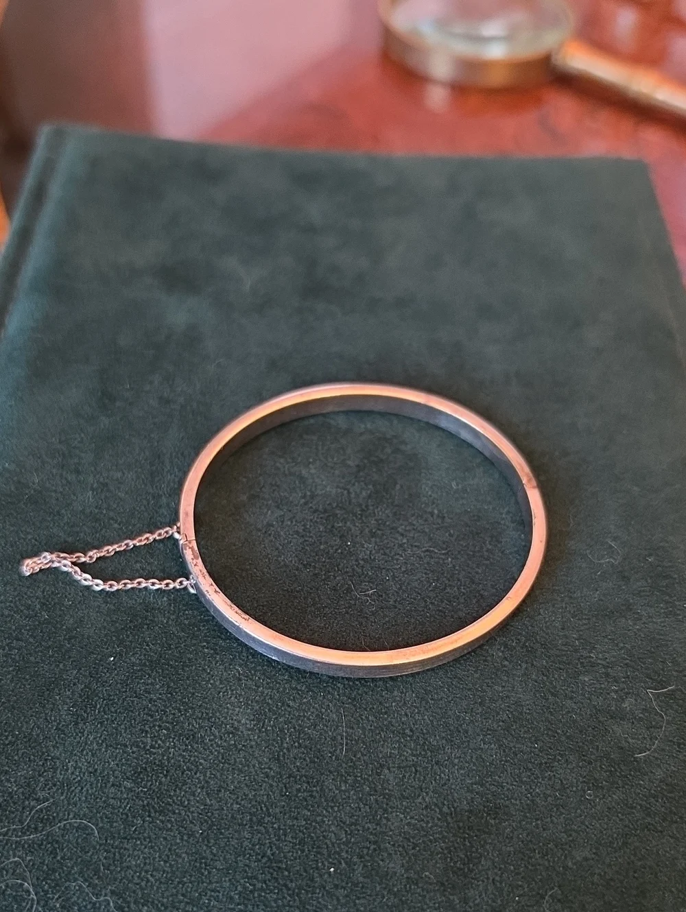 Vintage 925 Sterling Silver Bangle Bracelet